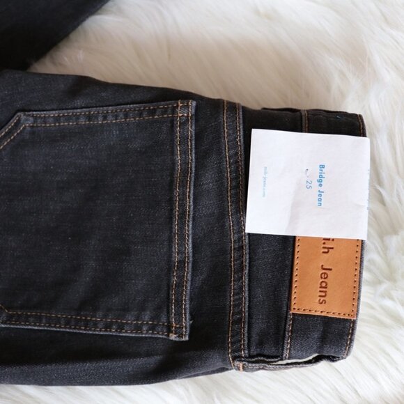 NEW Anthropologie M.i.H Dark Wash Skinny Jeans Size 25 - Picture 11 of 13